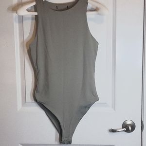 Pale Olive Bodysuit Size S